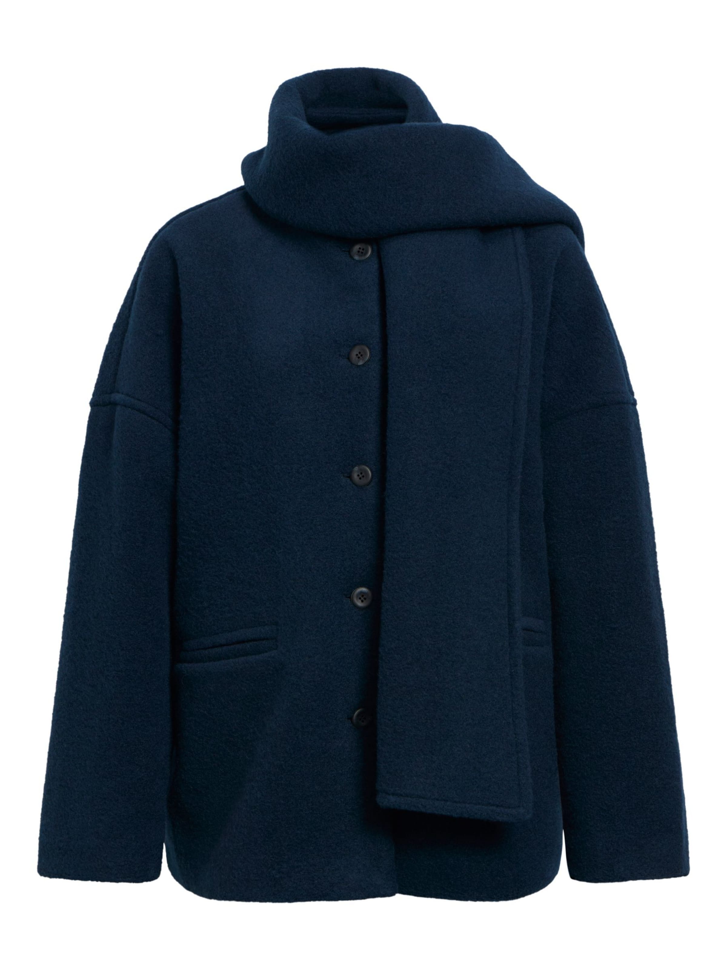 OBJECT Jacke 'OBJMaise' in Blau: Vorderseite
