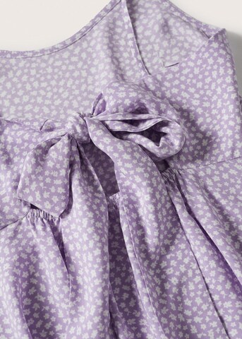 MANGO TEEN Dress in Purple