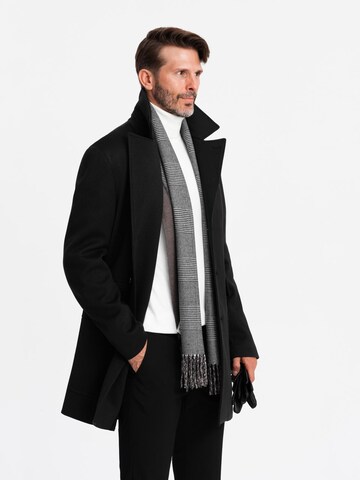 Ombre Winter coat in Black