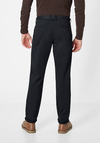 REDPOINT Slimfit Chinohose in Blau