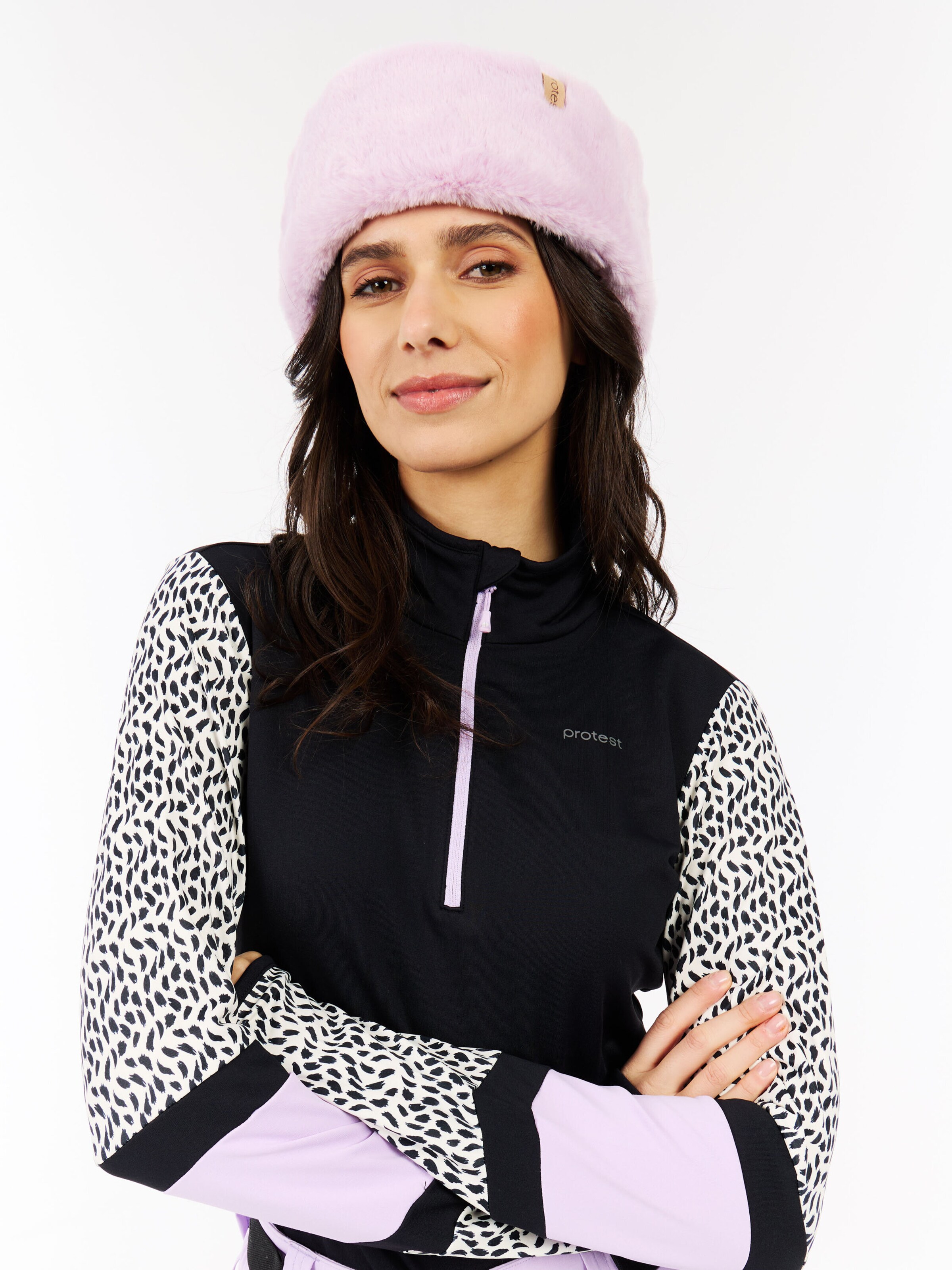 PROTEST Sportief sweatshirt 'PRTNynke' in Lila