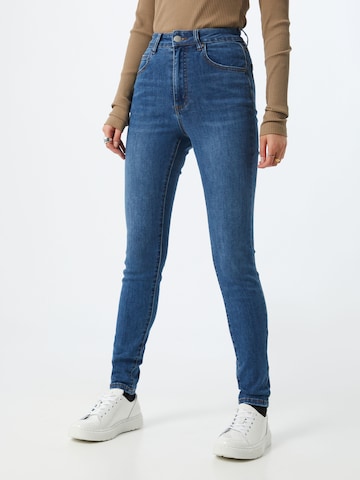 Cotton On Skinny Jeans in Blauw: voorkant