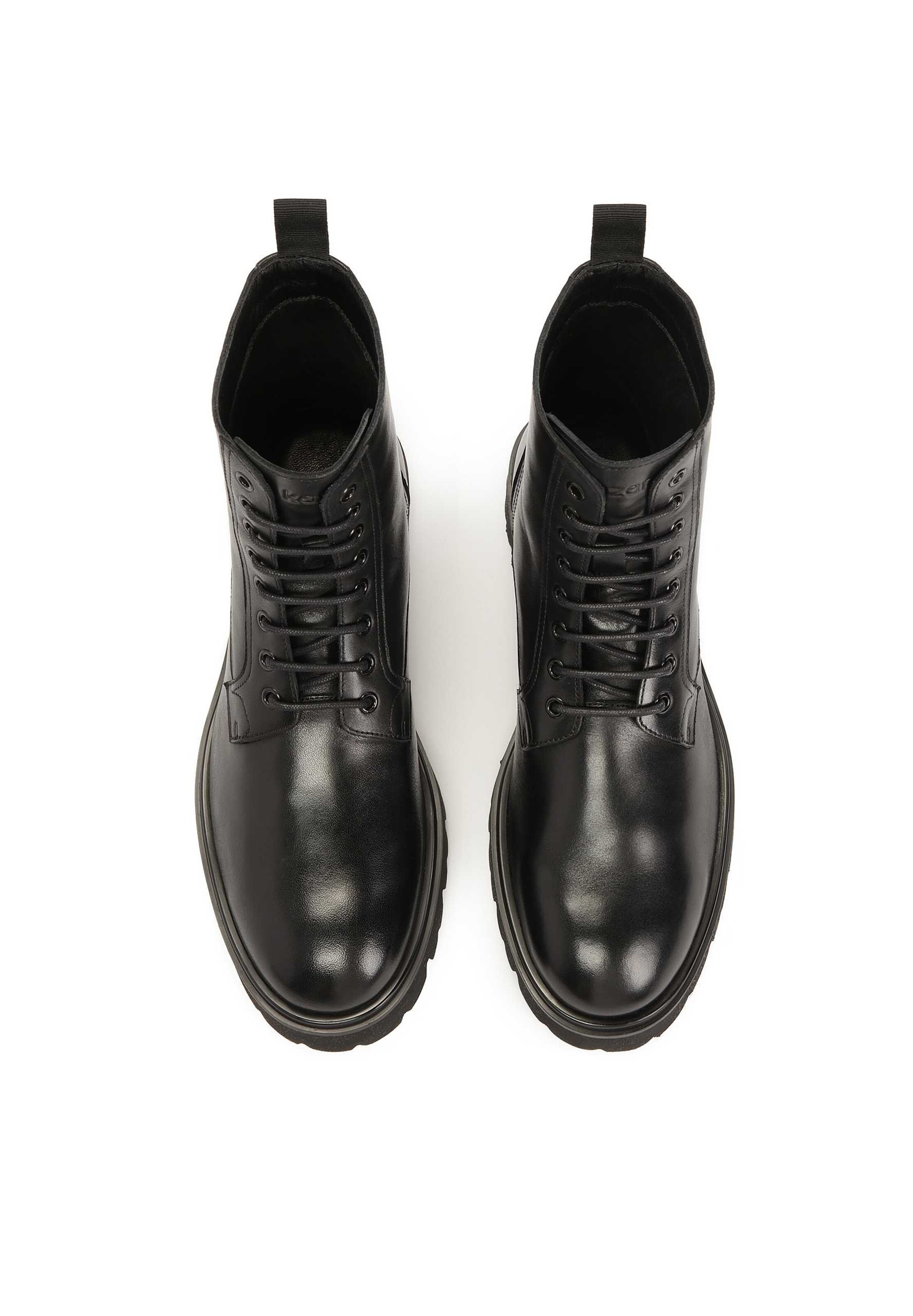 Kazar Ботинки на шнуровке в Черный