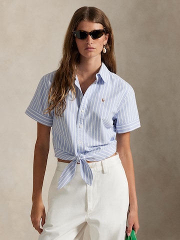 Polo Ralph Lauren Blouse in Blue: front