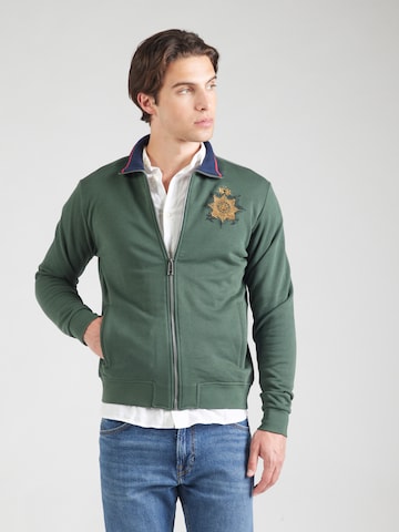 Veste de survêtement La Martina en vert : devant