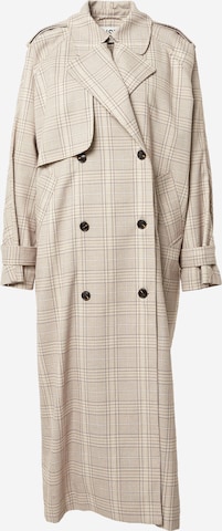 JUST FEMALE Between-Seasons Coat 'Inspire' in Beige: front