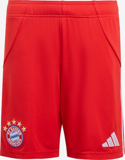 ADIDAS PERFORMANCE Sportske hlače 'FCB' veličine 128 u plava / zlatna / crvena / bijela, Pregled proizvoda