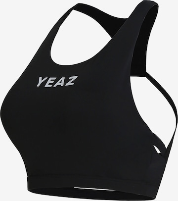 Bustieră Sutien sport 'Myth' de la YEAZ pe negru: față