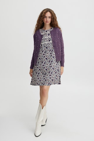 Atelier Rêve Strickjacke 'IRFLEURIE CA' in Lila