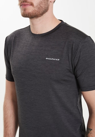 ENDURANCE Regular fit Functioneel shirt 'Mell' in Zwart