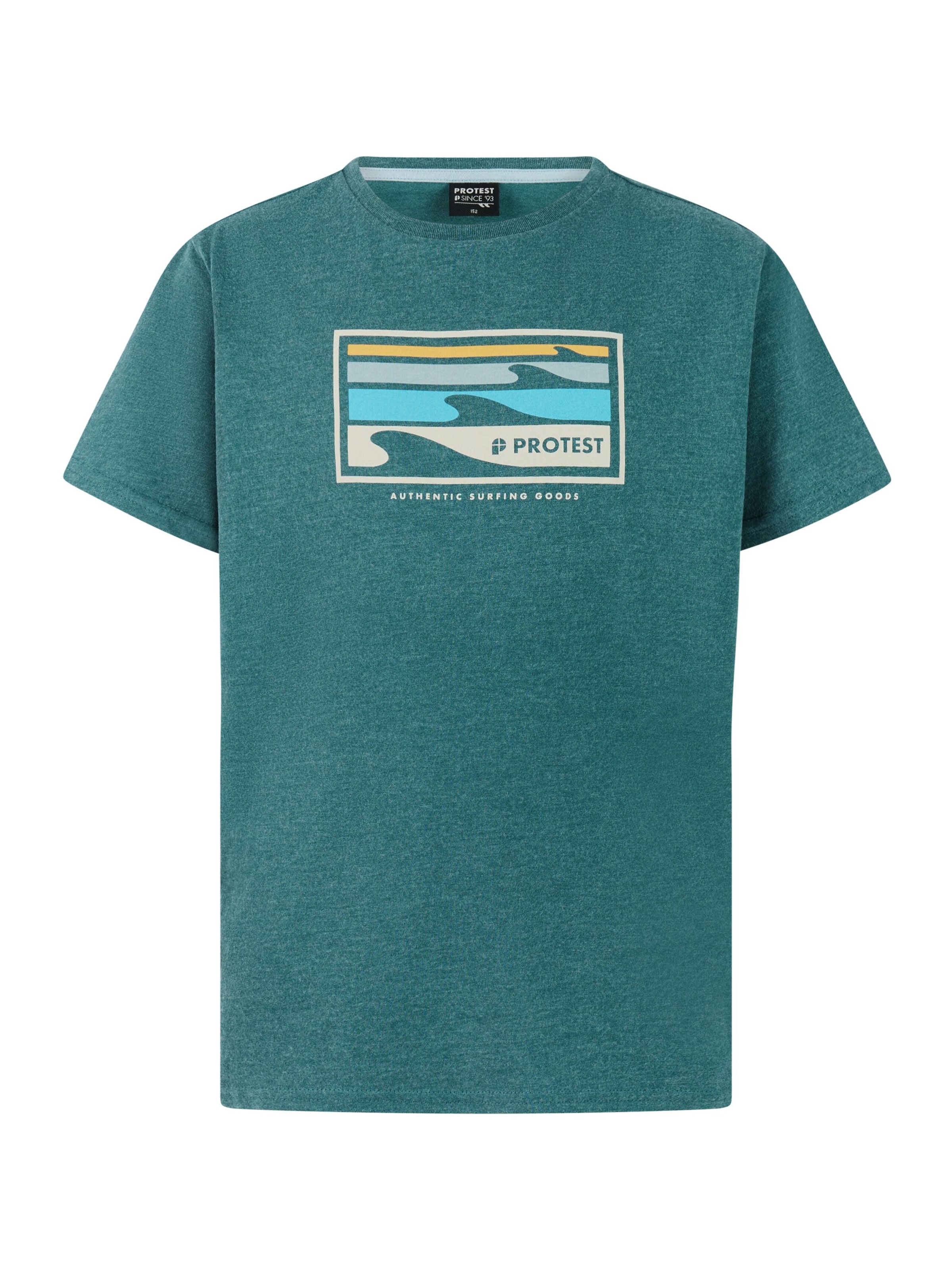 PROTEST Shirt 'PRTRay JR' in Green: front