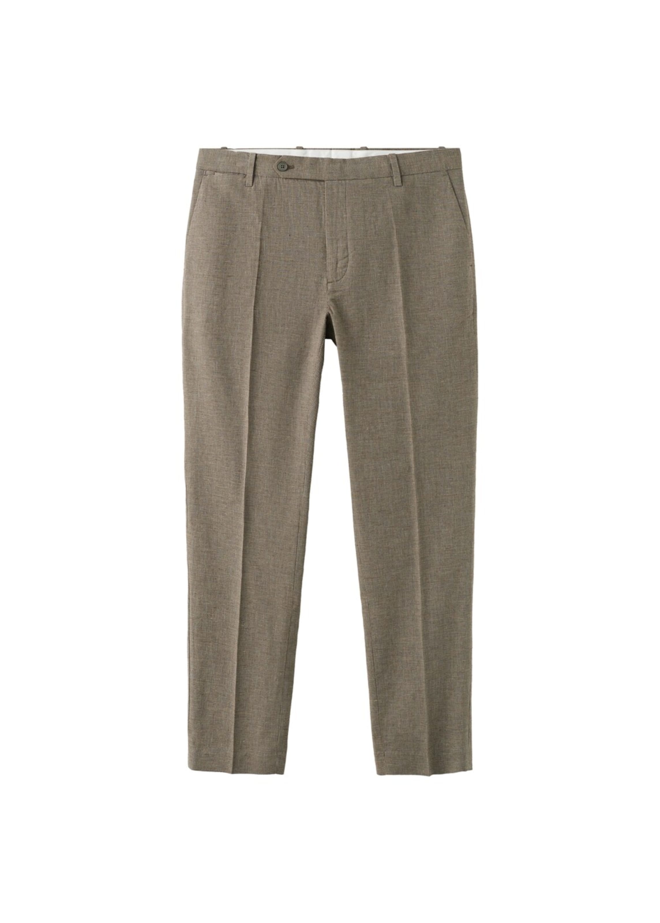 MANGO MAN Pleated Pants 'Hans' in Light brown, Item view