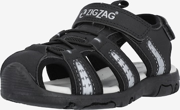 ZigZag Sandals 'Konha' in Black: front