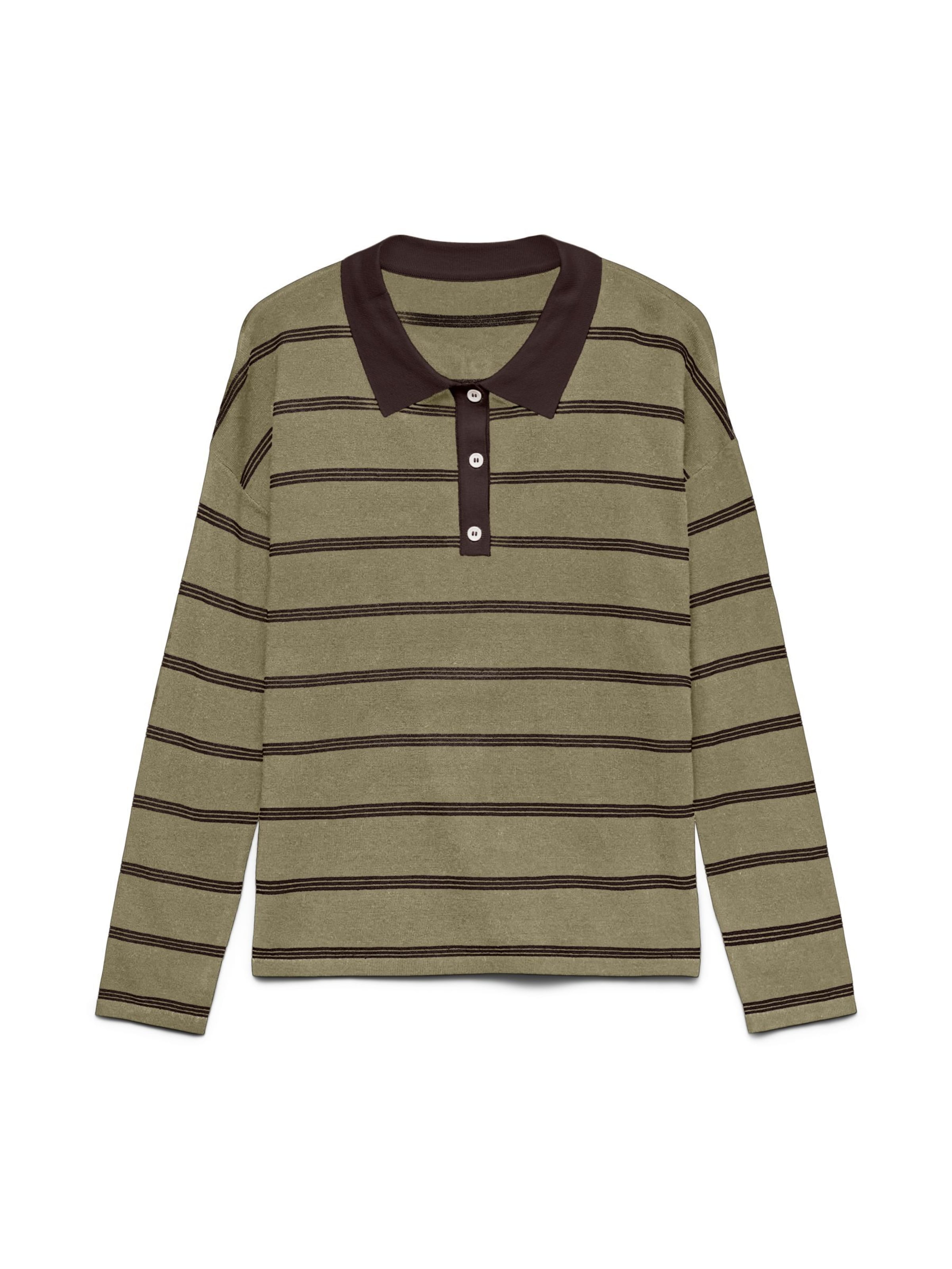 VERO MODA Sweater 'VMStjerni' in XS in Brown / Brocade, Item view