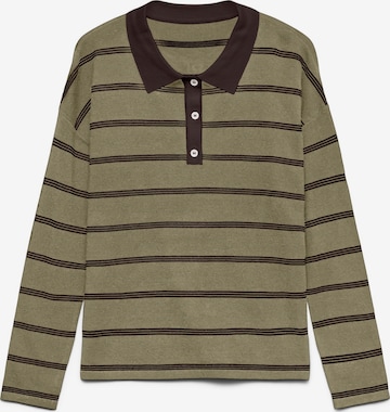 VERO MODA Pullover 'VMStjerni' i brun: forside