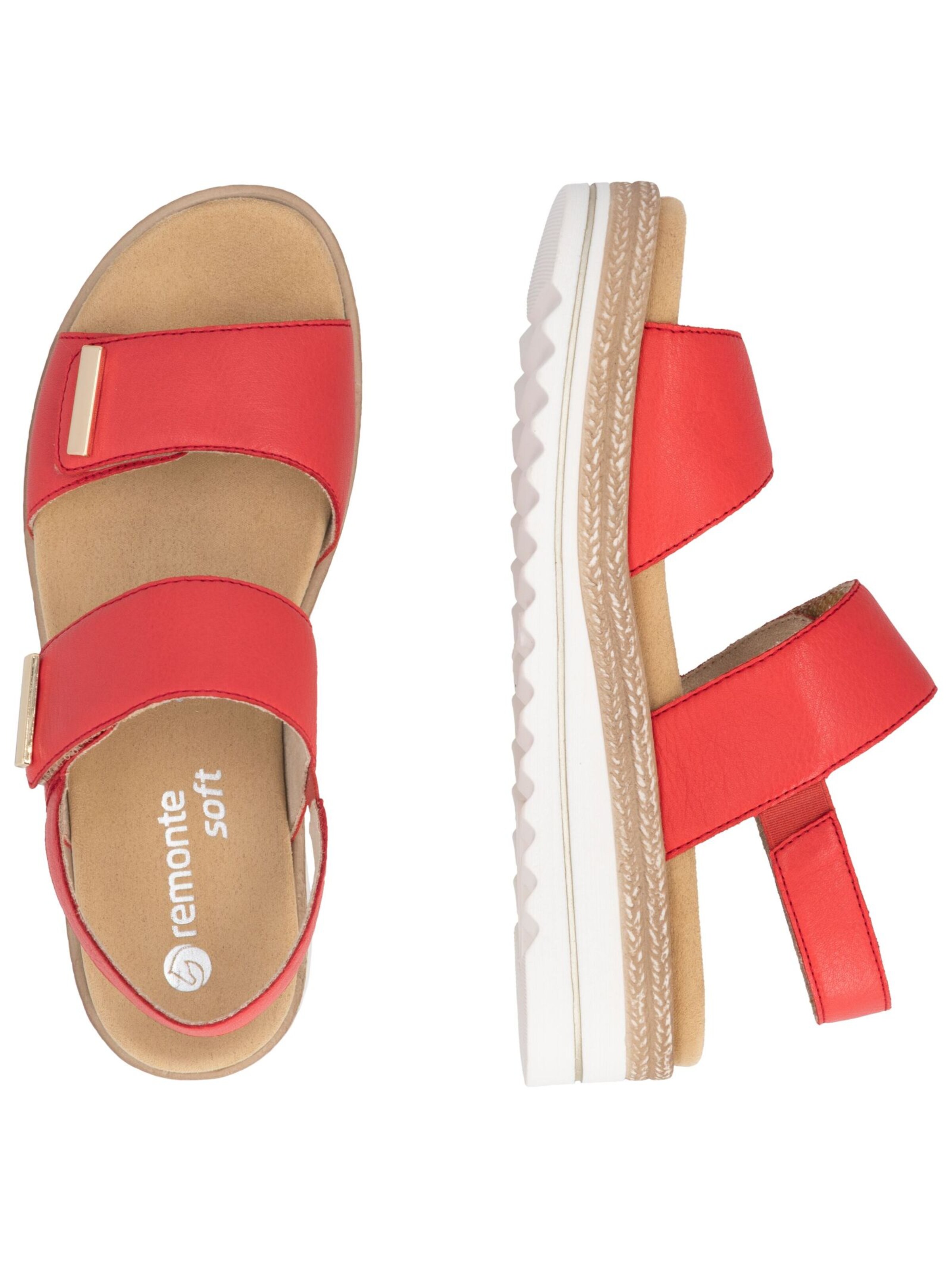 REMONTE Sandale in Rot