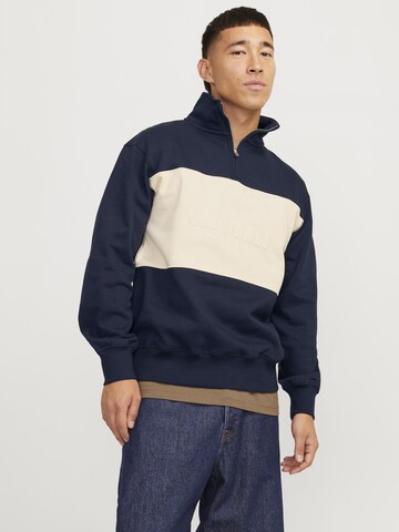 JACK & JONES Sweatshirt i blå: forside