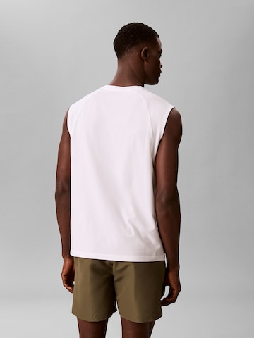 Calvin Klein Swimwear - Camiseta en blanco