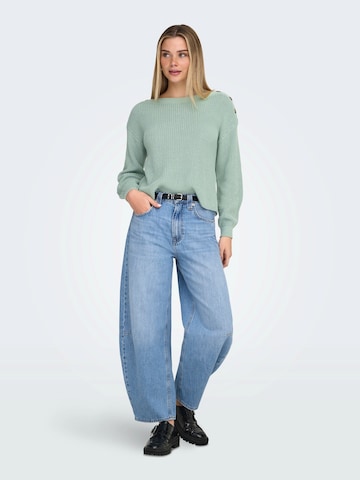 ONLY Sweater 'ONLHilde' in Green