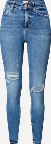 River Island Skinny Jeans 'CARRERO' in Blue: front