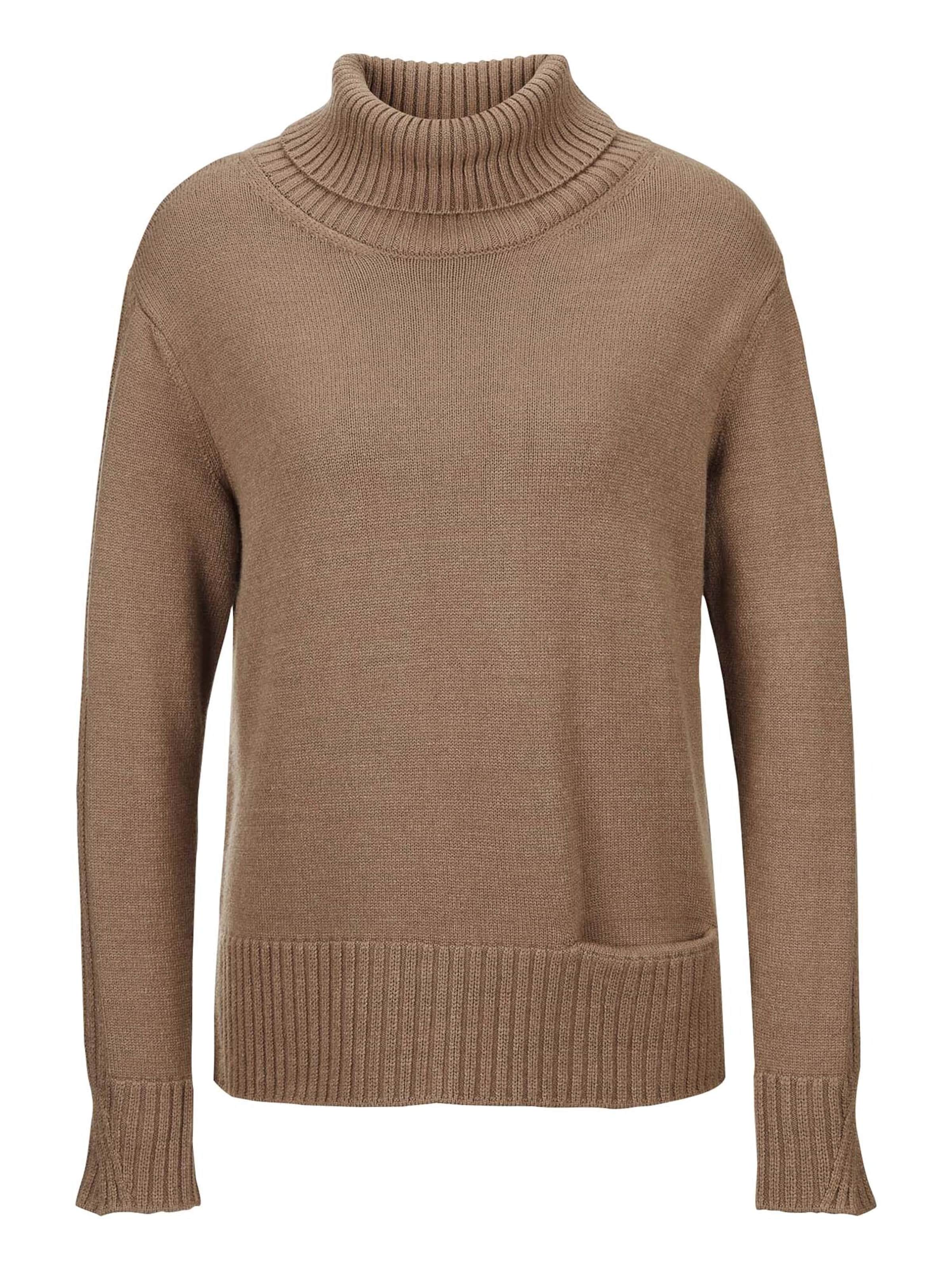 Pull-over MADELEINE en marron : devant