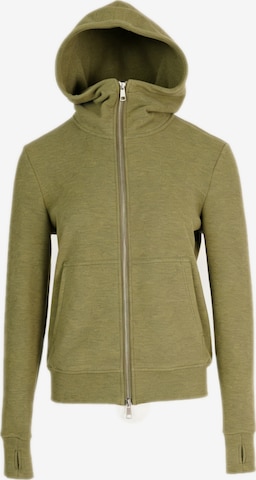 Manteau mi-saison 'YOLIGEX Kapuzenjacke mit Reißverschluss & Kängurutasche' yoligex en vert : devant