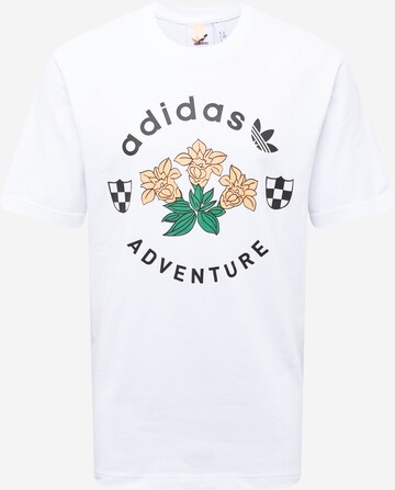 ADIDAS ORIGINALS T-Shirt in Weiß: predná strana