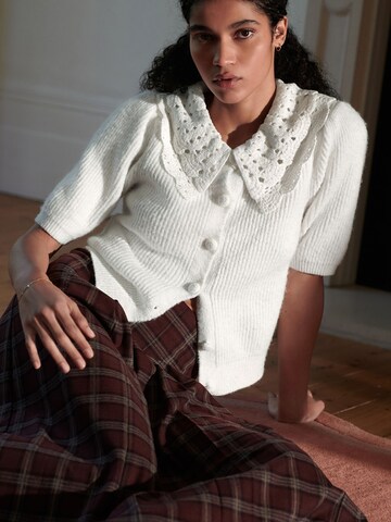 Next Knit cardigan in White