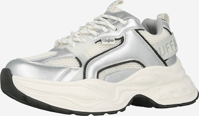 BUFFALO Matalavartiset tennarit 'Yuno One' värissä musta / hopea / offwhite, Tuotenäkymä