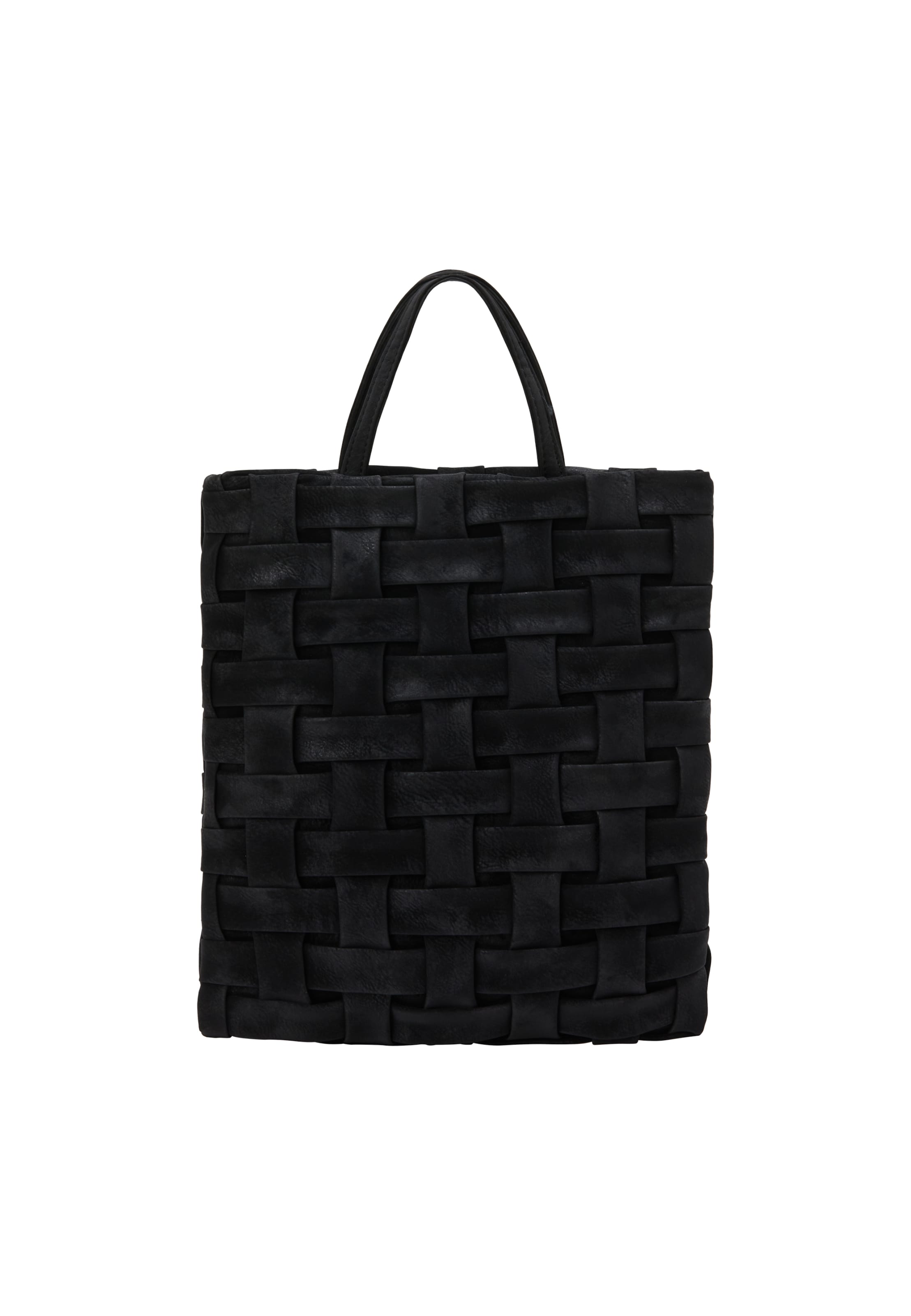 melns RISA Rokassomiņa: no priekšpuses