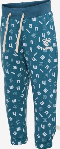 Effilé Pantalon Hummel en bleu