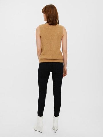 VERO MODA Pullover 'Olina' in Braun