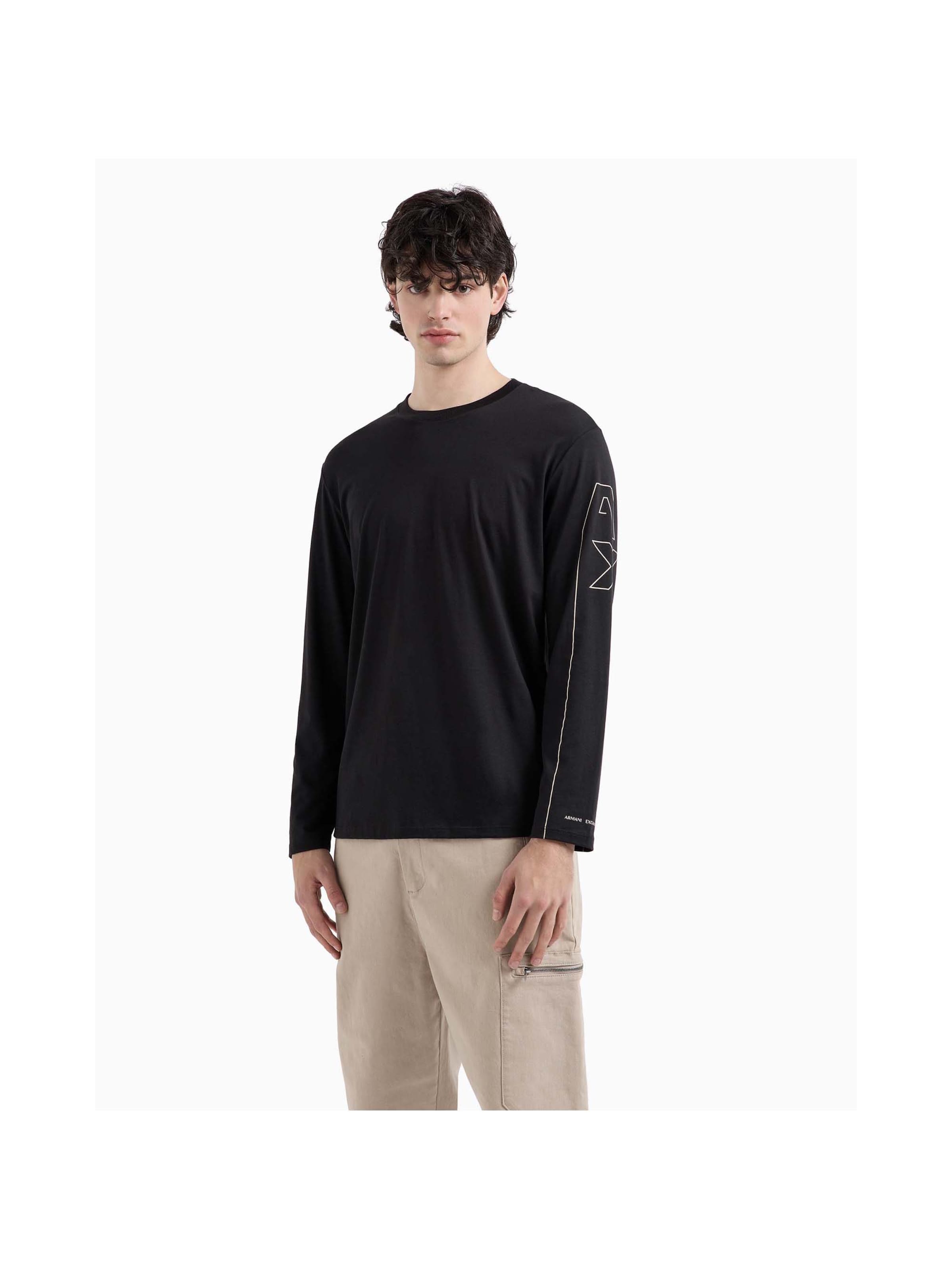 ARMANI EXCHANGE T-Shirt in Schwarz: Vorderseite