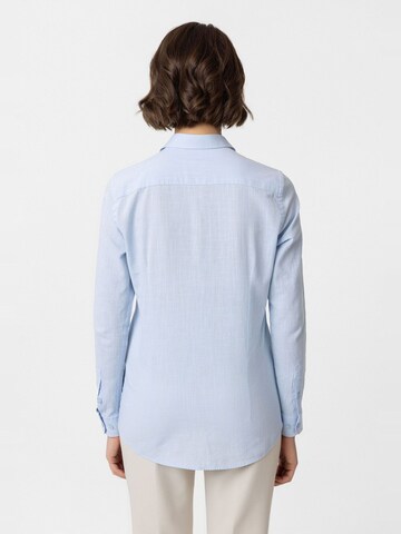 Chemisier 'Glorinda' Williot en bleu
