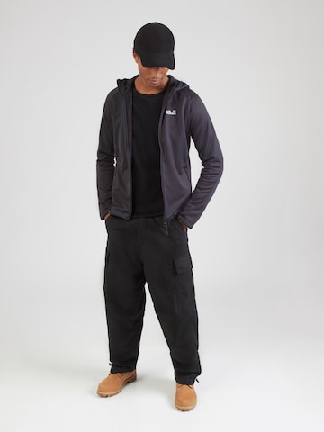 JACK WOLFSKIN - Chaqueta polar funcional 'PEAK DISTRICT' en negro