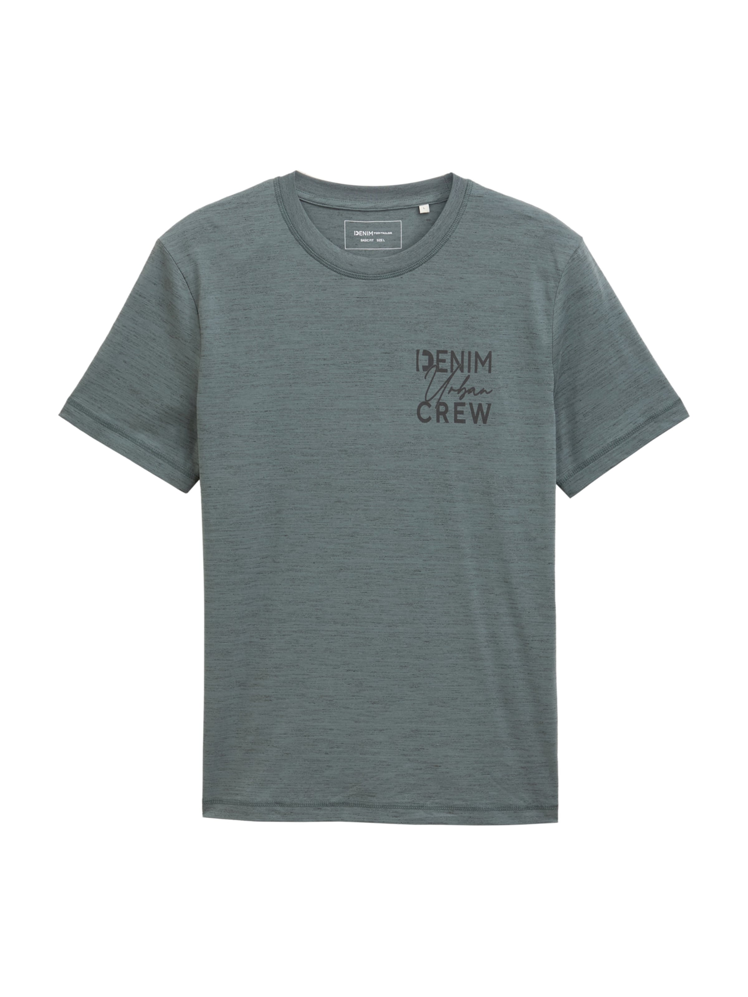 TOM TAILOR DENIM Póló - zöld: elől