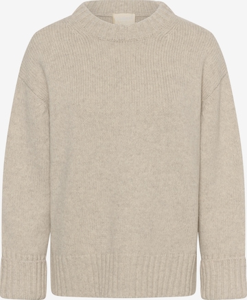 SOAKED IN LUXURY - Pullover em bege: frente