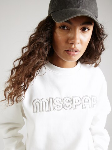 Misspap Sweatshirt in Weiß