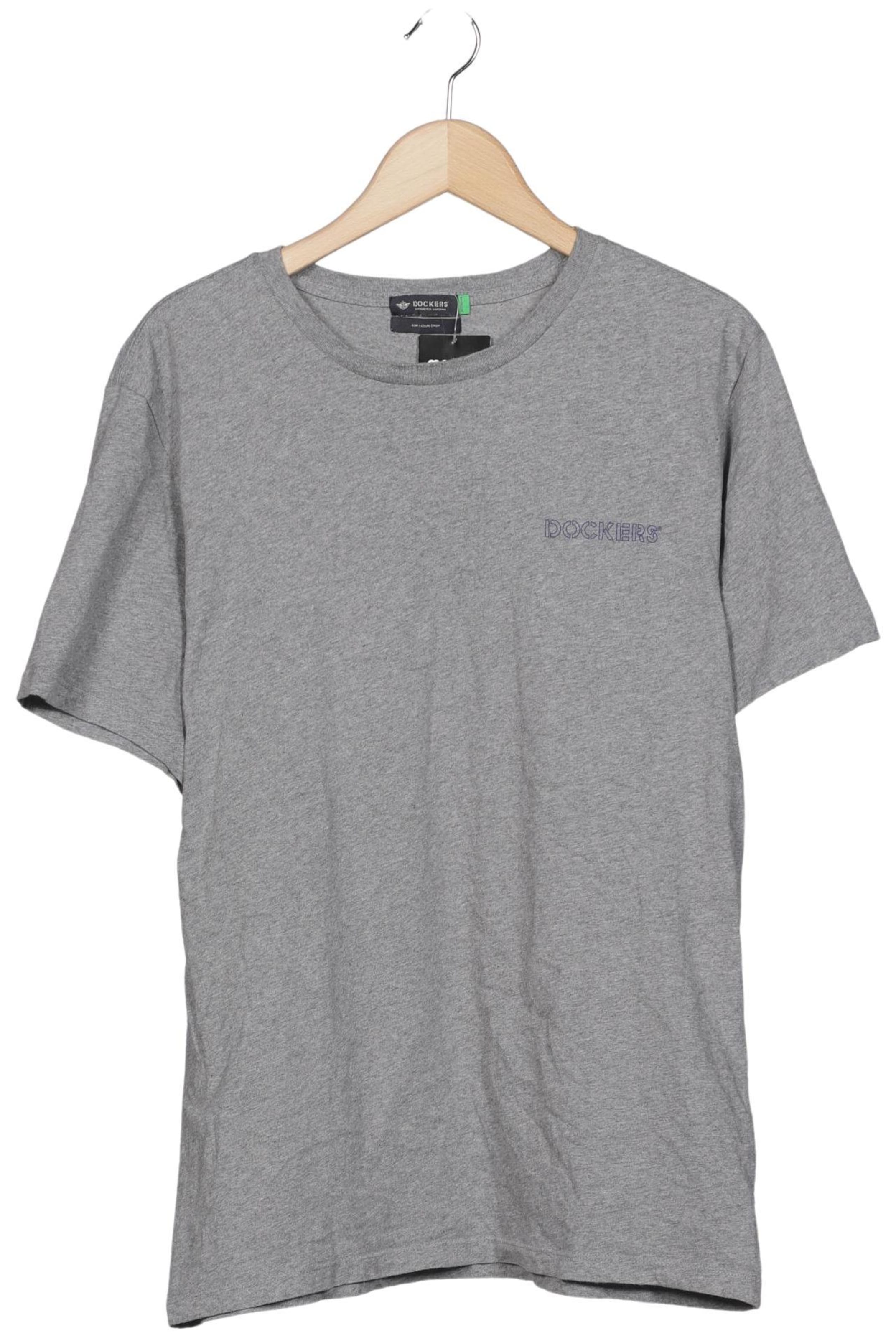 Dockers T-Shirt L in Grau: Vorderseite