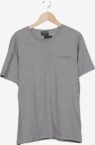 Dockers T-Shirt L in Grau: Vorderseite