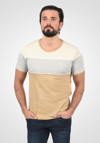 !Solid Shirt 'Cody' in Beige: voorkant