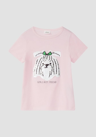 T-Shirt s.Oliver en rose