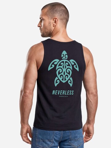 Neverless Shirt 'Honolulu Turtel' in Blue