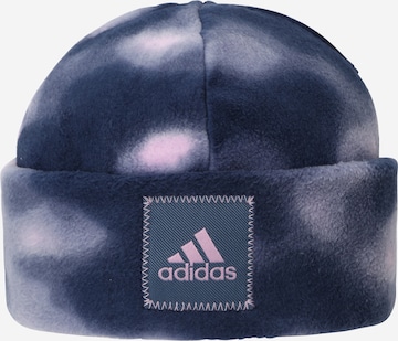 ADIDAS SPORTSWEAR Αθλητικός σκούφος 'Fleece Mountain' σε μπλε