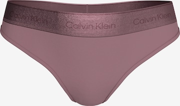 purpurinė Calvin Klein Underwear Siaurikės: priekis
