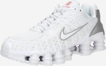 Nike Sportswear - Sapatilhas baixas 'Shox TL' em branco: frente