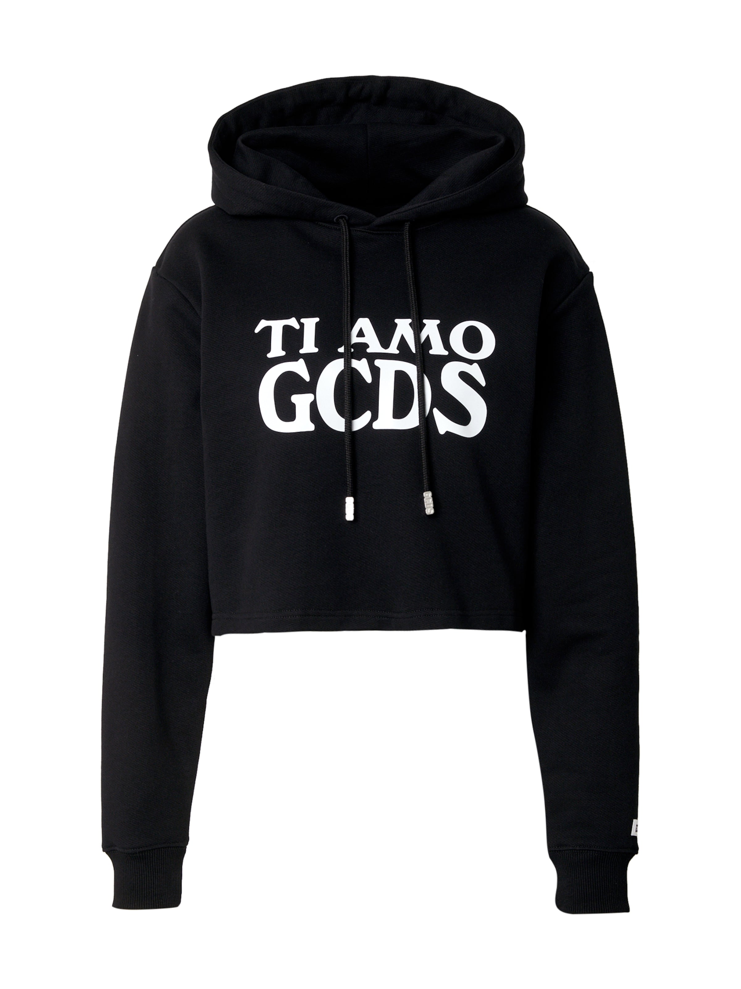 Pull-over 'TI AMO GCDS' GCDS en noir : devant