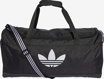 ADIDAS ORIGINALSPutna torba 'Duffle' - crna boja: prednji dio