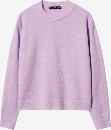 Pull-over 'Sensei' MANGO en violet : devant