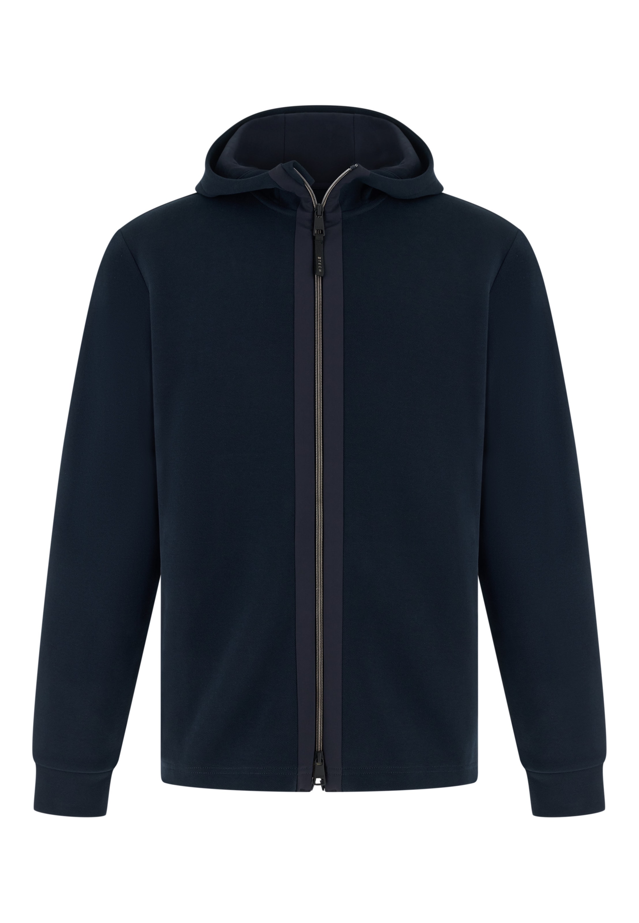 Boggi Milano Sweat jacket 'B Tech' in Blue: front